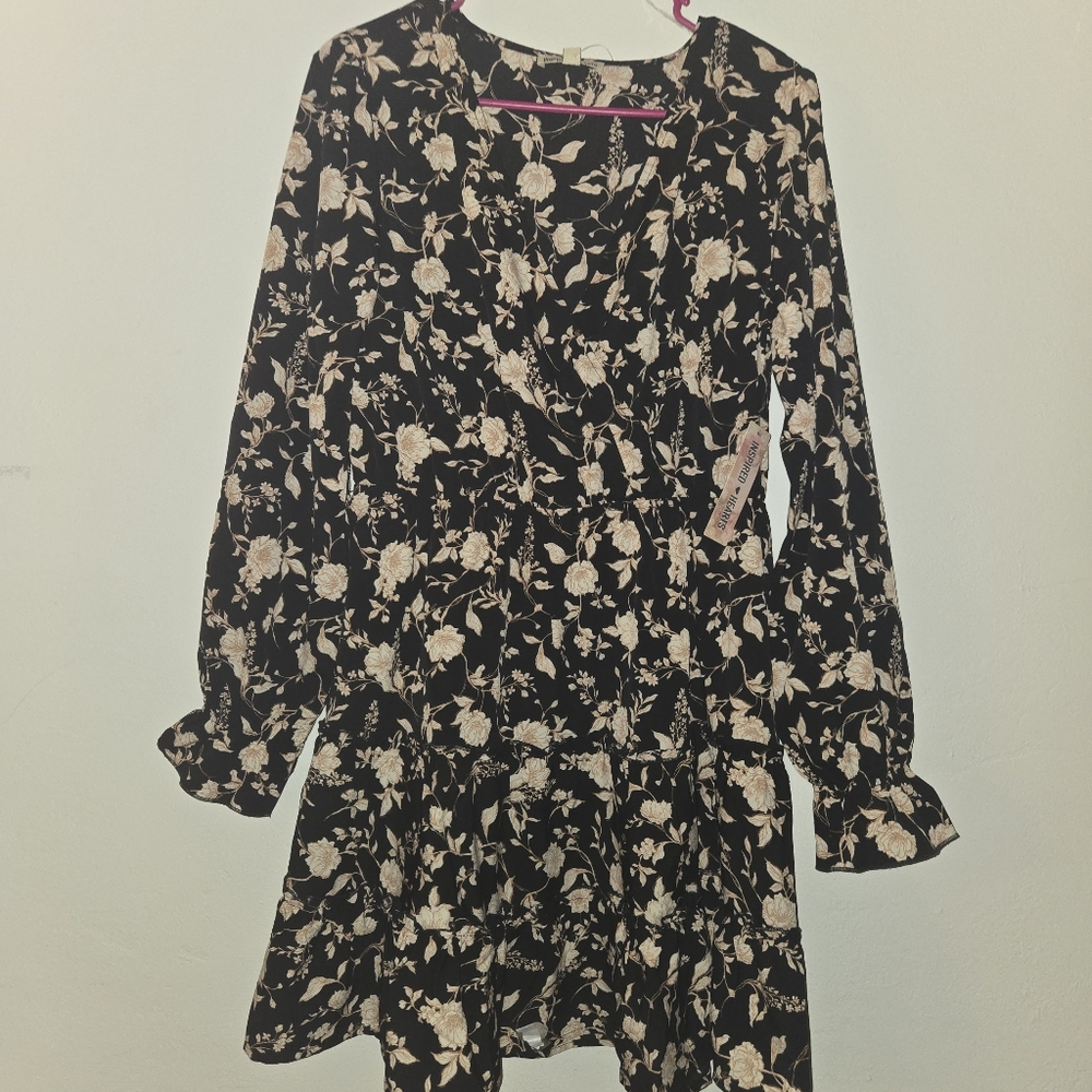 Inspired Hearts Women's Floral Dress NWT Size XL